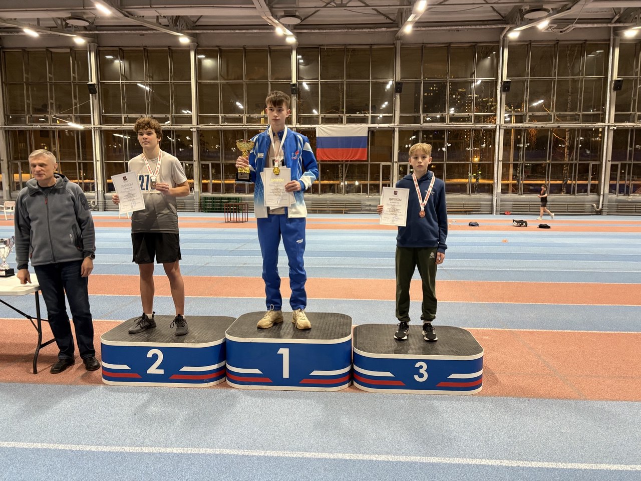 20-22 января 2026 года в манеже ОЦ. имени братьев Знаменских прошло Первенство Москвы по легкой атлетике среди юношей и девушек до 16 лет ( 2011-2012 г.р). 20-22 января 2026 года в манеже ОЦ. имени братьев Знаменских прошло Первенство Москвы по легкой атлетике среди юношей и девушек до 16 лет ( 2011-2012 г.р).