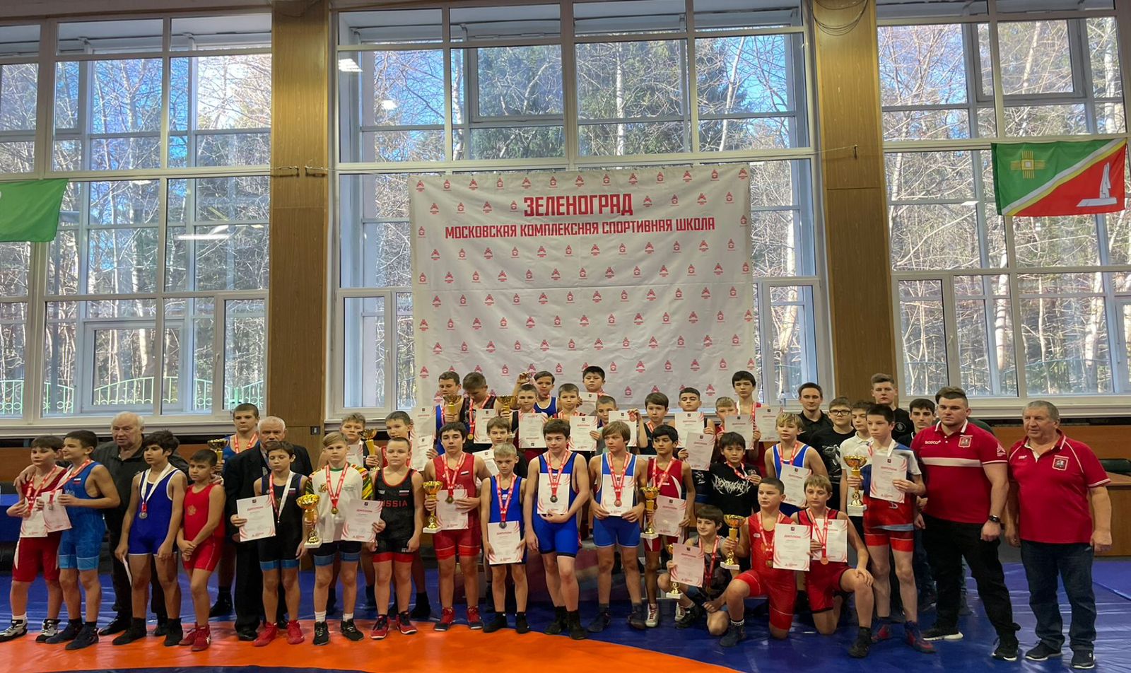 2 ноября 2024 г. в г. Зеленоград на базе ГБУ ДО МКСШ «Зеленоград» прошел турнир по спортивной (греко-римской) борьбе, посвященный Дню народного единства среди младших юношей.